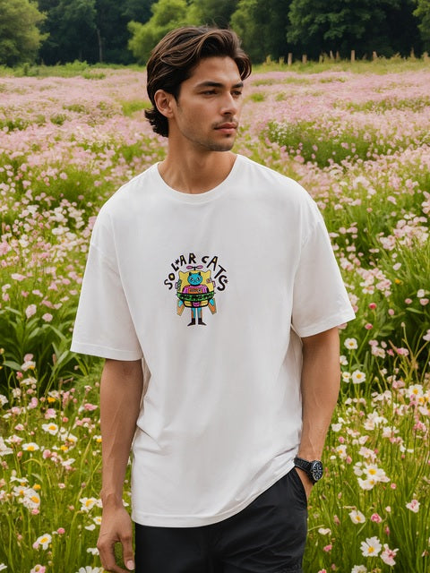 Solar Cats Oversized T-Shirts