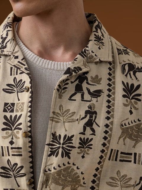 Nomad: Spirit Men Textured Shirts