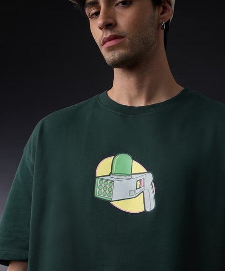 Rick & Morty Wait Longer Oversized T-Shirts
