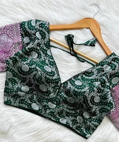 Ethnic Full Stitched Saree Blouse