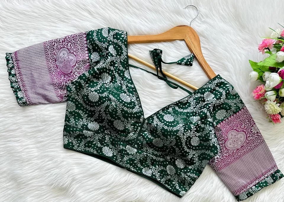 Ethnic Full Stitched Saree Blouse