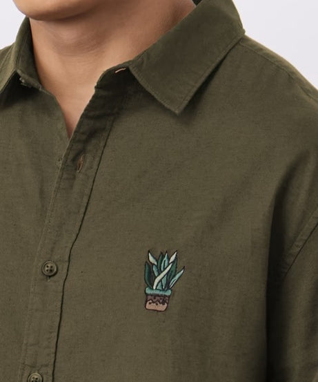 Grow Cotton Linen Shirts