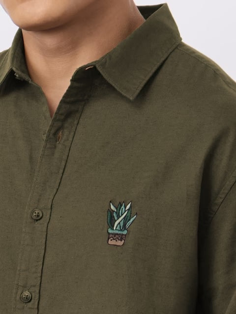 Grow Cotton Linen Shirts