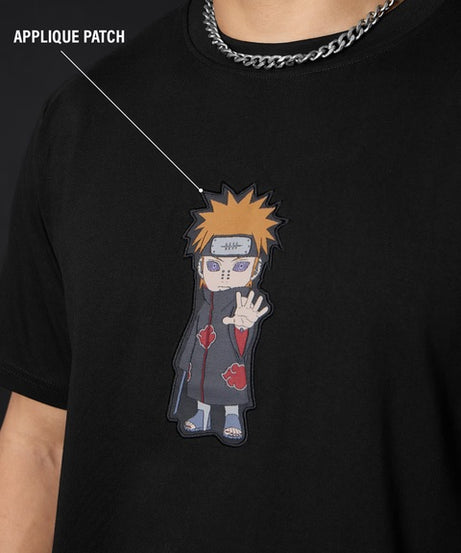 Naruto Shippuden Chibi Pain Men Relaxed Fit T-Shirts