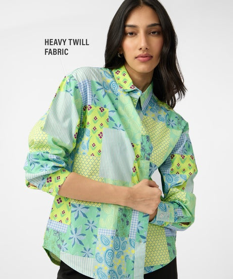 Paisley Women Boyfriend Shirts