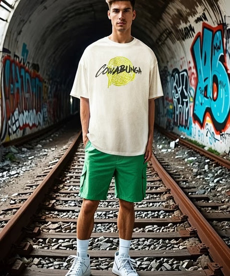 Cowabunga Oversized T-Shirts