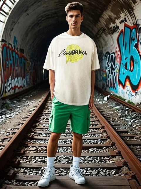 Cowabunga Oversized T-Shirts