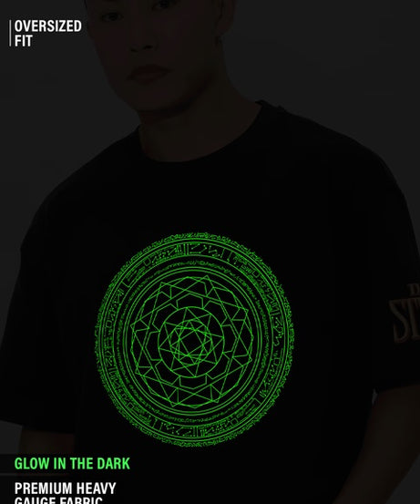 Doctor Strange Tao Mandalas  Glow In The Dark Oversized T-Shirts