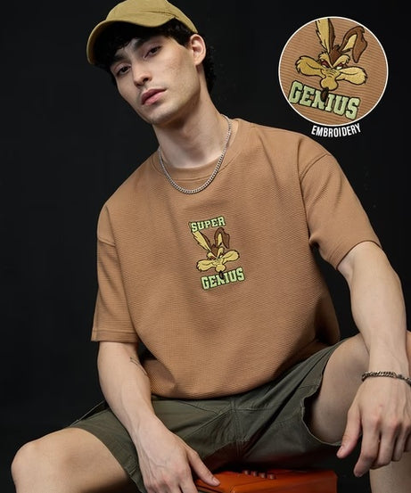 Looney Tunes Ottoman Super Genius Oversized T-Shirts