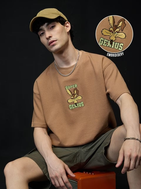 Looney Tunes Ottoman Super Genius Oversized T-Shirts