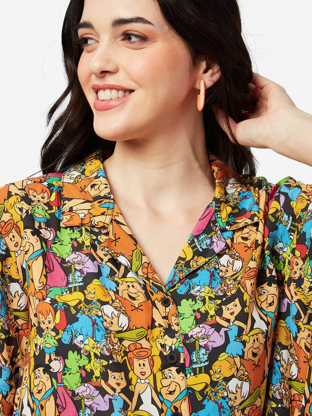 The Flintstones Gang Women Holiday Shirts