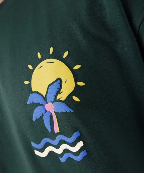 At The Beach Oversized T-Shirts