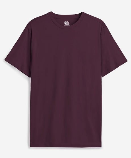 Solids  Plum T-Shirts