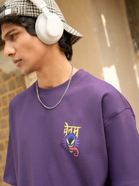 Venom Desi Oversized T-Shirts