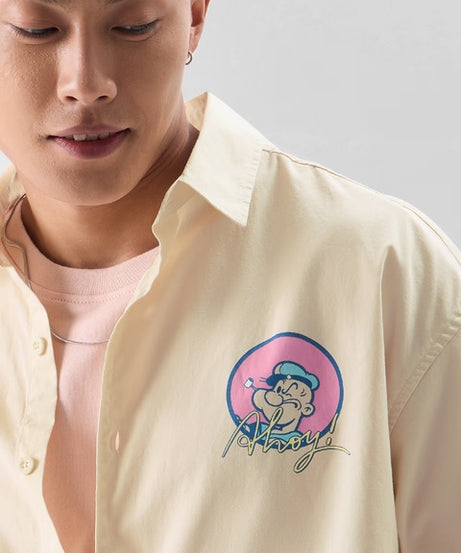 Popeye Ahoy Oversized Shirts