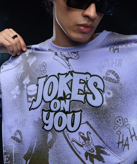 Joker Jokes On You Oversized T-Shirts
