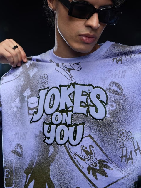 Joker Jokes On You Oversized T-Shirts