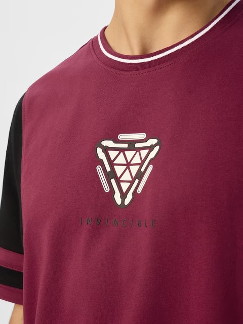 Iron Man Arc Reactor Oversized T-Shirts