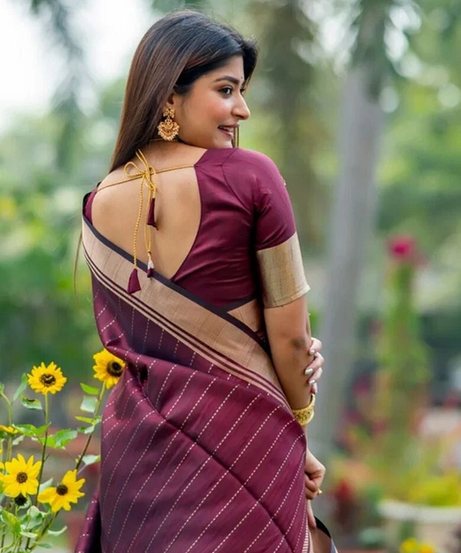 Bollywood Banarasi Soft Silk Function Wear Exclusive Saree With Blouse 11-KT