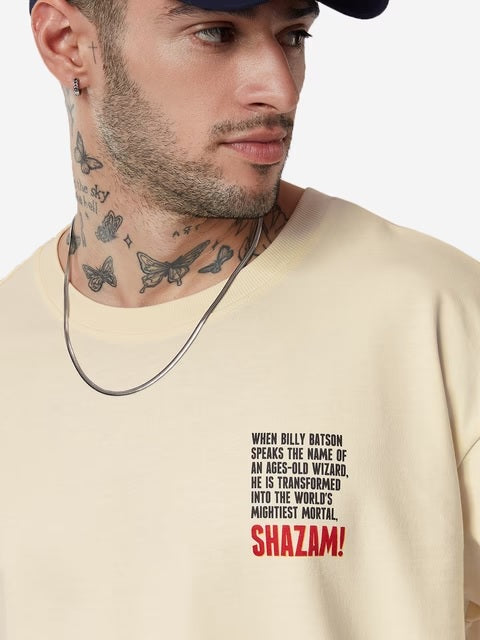 Shazam  Billy Batson Oversized T-Shirts