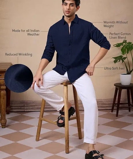 Cotton Linen Twilight Shirts
