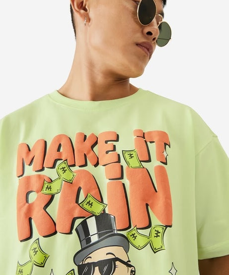 Make It Rain Oversized T-Shirts