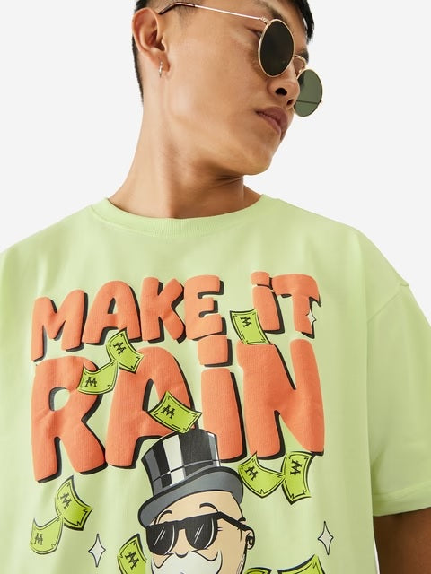 Make It Rain Oversized T-Shirts