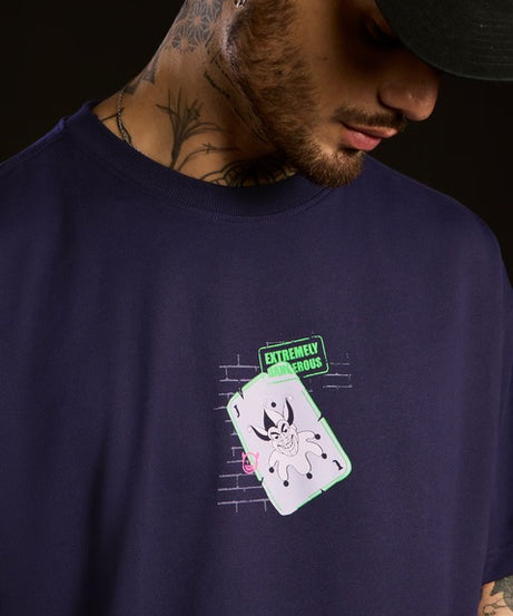 Joker Wanted Oversized T-Shirts