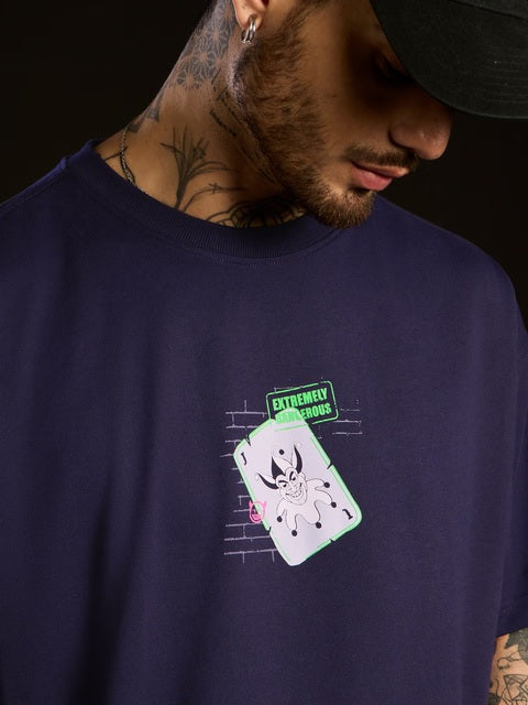 Joker Wanted Oversized T-Shirts