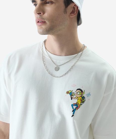 Rick And Morty Universe Oversized T-Shirts