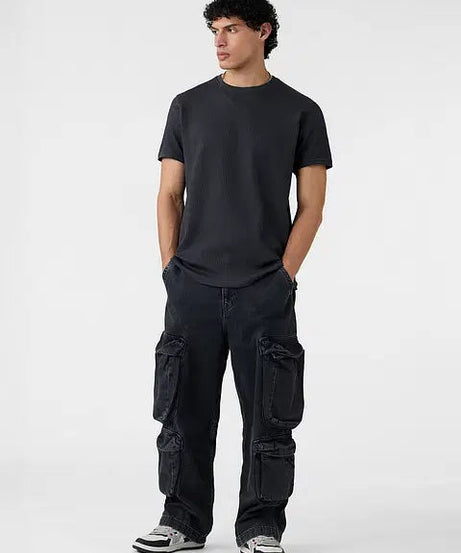 Korean T-Shirt: Stone Blue T-Shirts