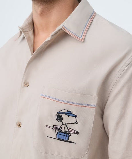 Peanuts The Good Life Cotton Linen Shirts