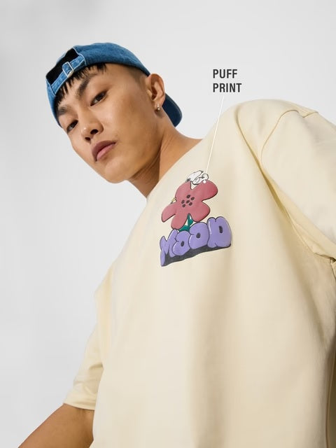 Peanuts  Mood Oversized T-Shirts