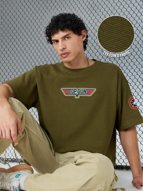 Top Gun Fighter Oversized T-Shirts