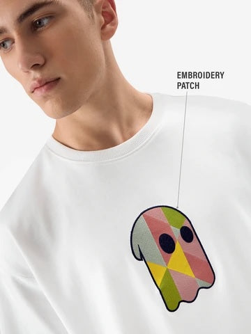 Embroidered Oversized T-Shirts