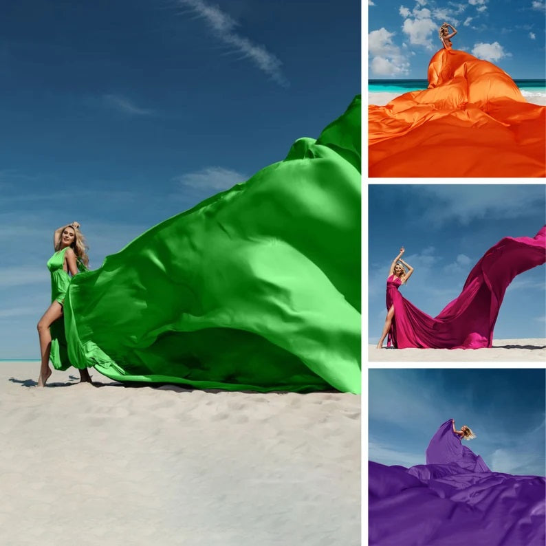 Long Flying Dress for Photoshoot  Flying Dresses for Women Group