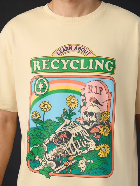 Steven Rhodes Recycling Oversized T-Shirts