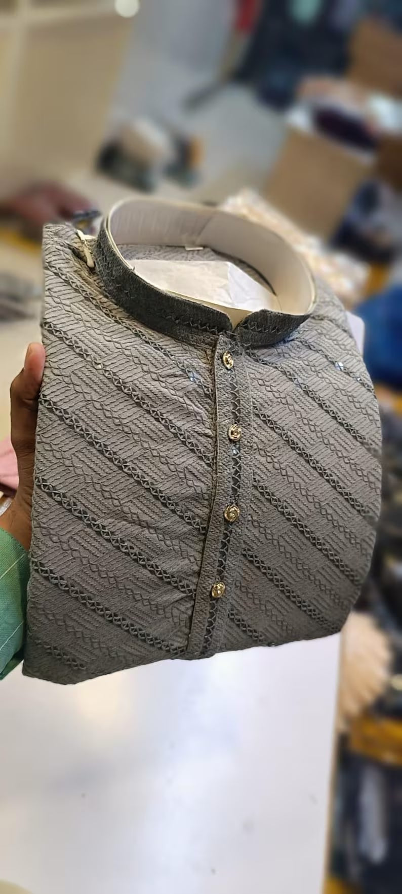 Rayon Viscose Men's ethnic wear Long Kurta