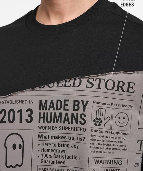 In The News Super Oversized T-Shirts