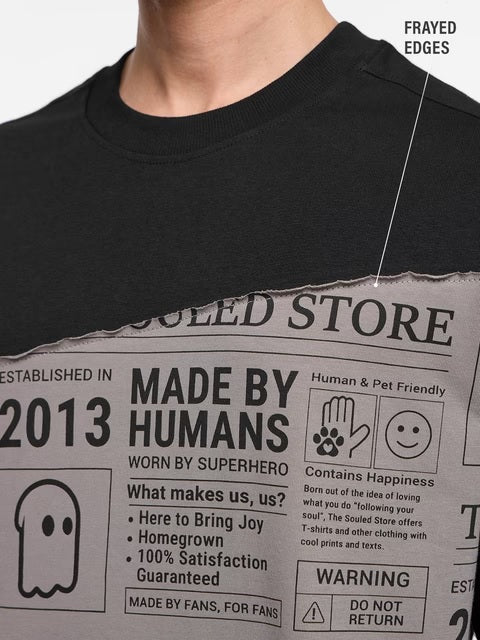 In The News Super Oversized T-Shirts