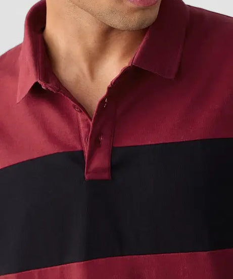 Oversized Polo Red Flame Oversized Polos