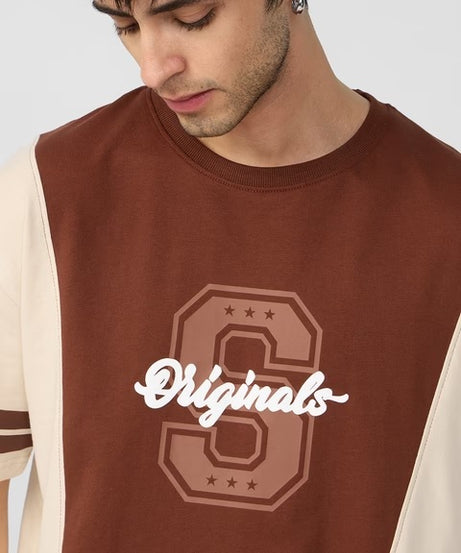 Colourblock T-shirt Savanna Oversized T-Shirts