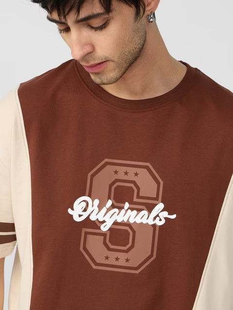 Colourblock T-shirt Savanna Oversized T-Shirts