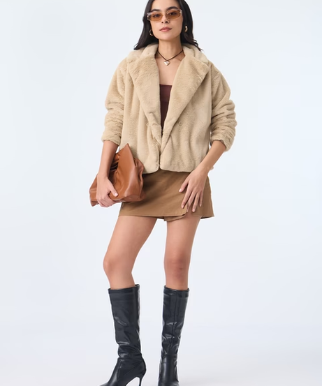 Fur Jacket Biscotti Women Jackets