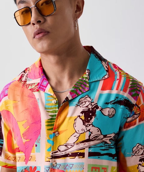 Popeye Surfing Holiday Shirts