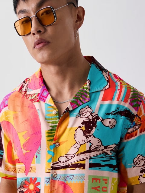 Popeye Surfing Holiday Shirts