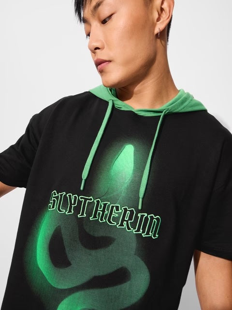 Harry Potter Slytherin Essence Hooded T-Shirts