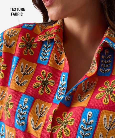 Floral Fusion Women Shirts