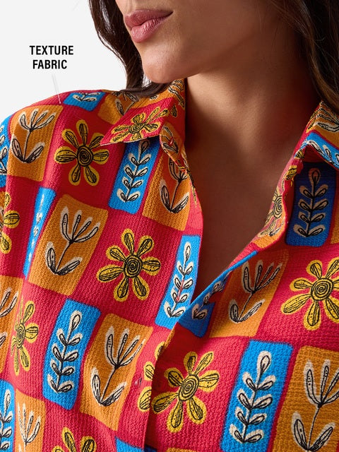 Floral Fusion Women Shirts