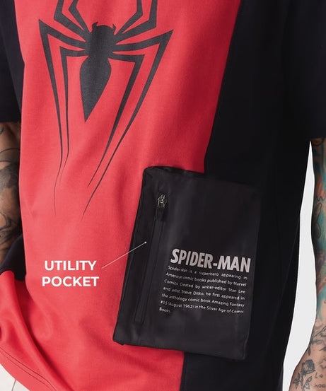Spider-Man Web Wonder Oversized T-Shirts